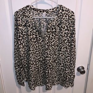 NWT cheetah top #NWT